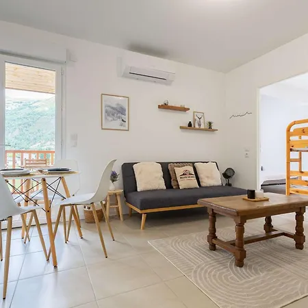 T2 Avec Terrasse, Climatisation Et Parking - Saint-lary - Fr-1-296-524 *